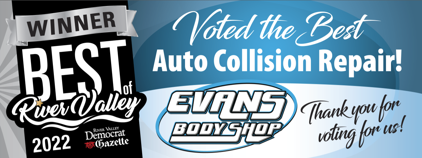 Voted the best auto collision repair in River Valley!
