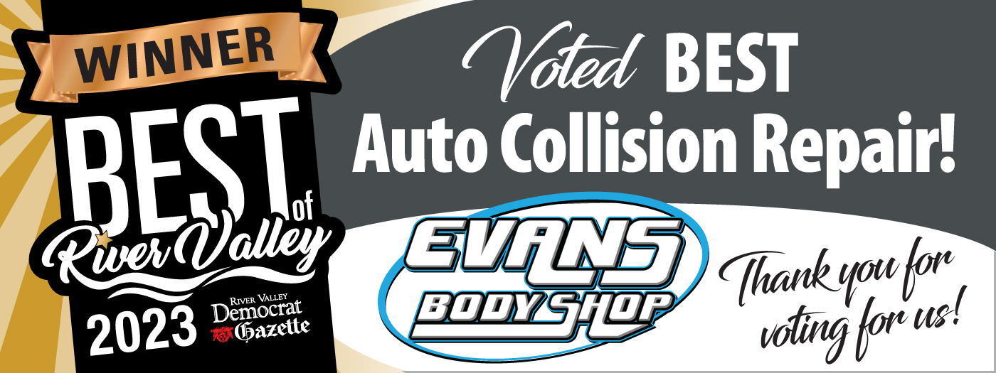 Voted the best auto collision repair in River Valley!
